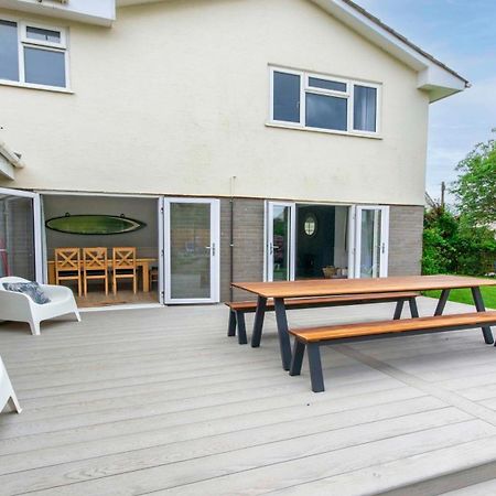 Ladywell Croyde - Super Stylish Large Home With Pool Table, Woodburner, Pizza Oven And Hot Tub Option, Sleeps 12 Eksteriør bilde